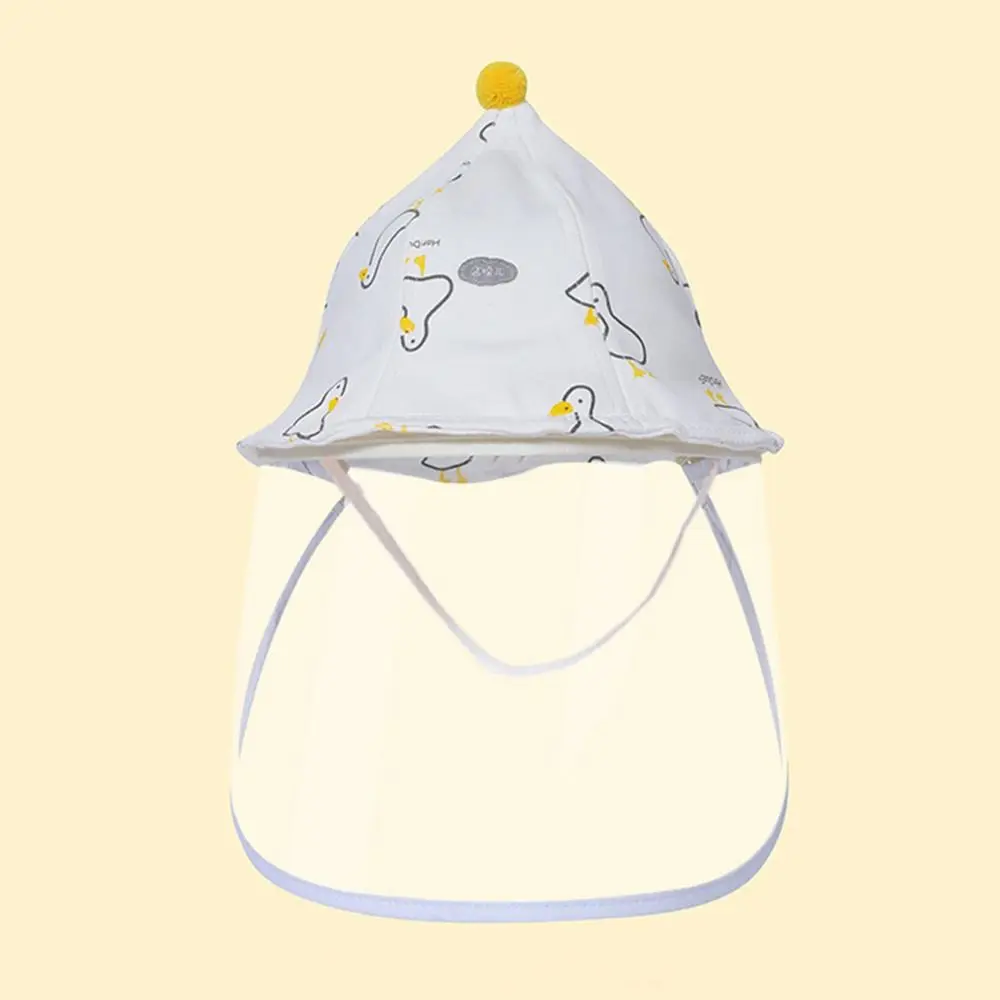 

Casual Cotton Baby Hat Cute Outdoor Anti-droplet Protective Hat Breathable Spring Autumn Fisherman Cap