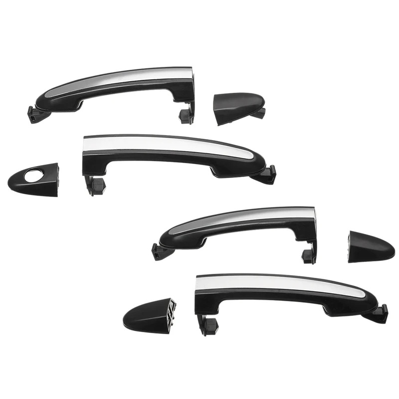 

ABS Chrome Exterior Door Handle Cover Trim 82651-2B010 826512B010 For Hyundai Santa Fe 2007 2008 2009 2010 2011 2012-A33K