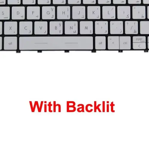 White Laptop Backlit GR FR SP RU KR BE AR NE Keyboard For MSI Summit E13 Flip Evo A11MT MS-13P2 MS-13P4 Spanish SP No Frame New