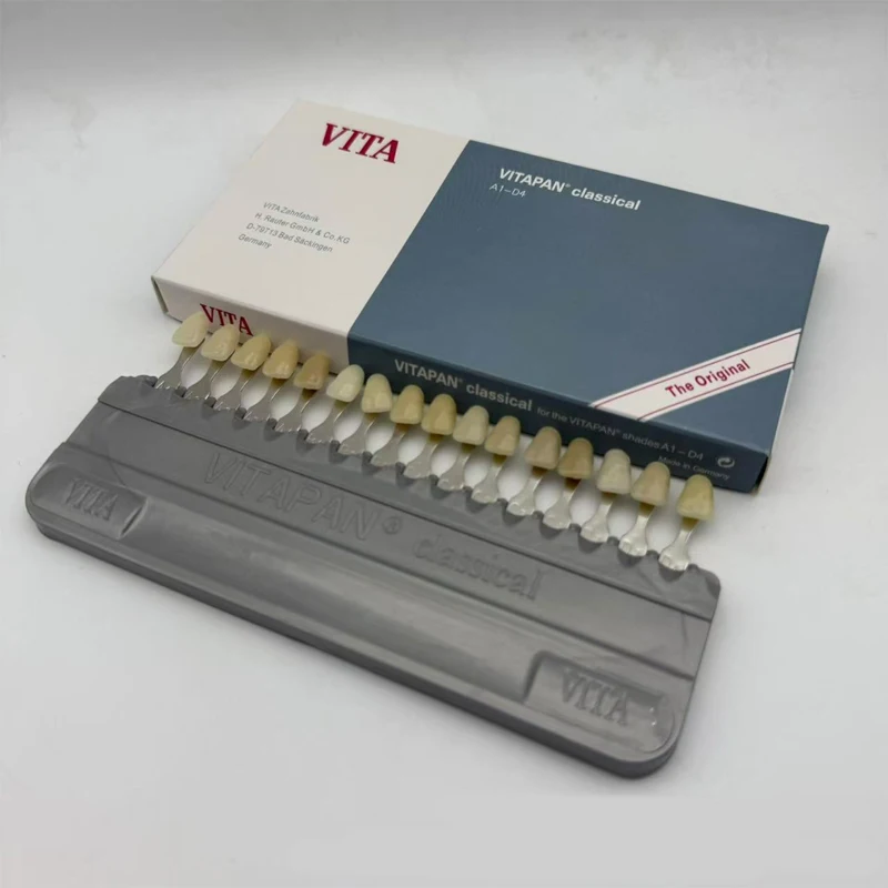 Tandheelkunde Vita16 kleur esthetisch kleurenpalet Kleurvergelijkingsgereedschap voor tandheelkunde Tandmodel Colorimetrische plaat