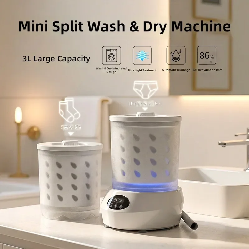 for Automatic Washing Machine Small Double Bucket Replacement Laundry Cup Portable Underwear Special Washing Machine