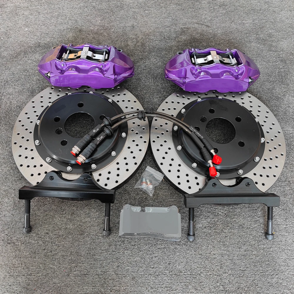 

Suitable for Big Brake Caliper kit includes 4-piston brake caliper, disc and brake pad for VW Bora Front Kit