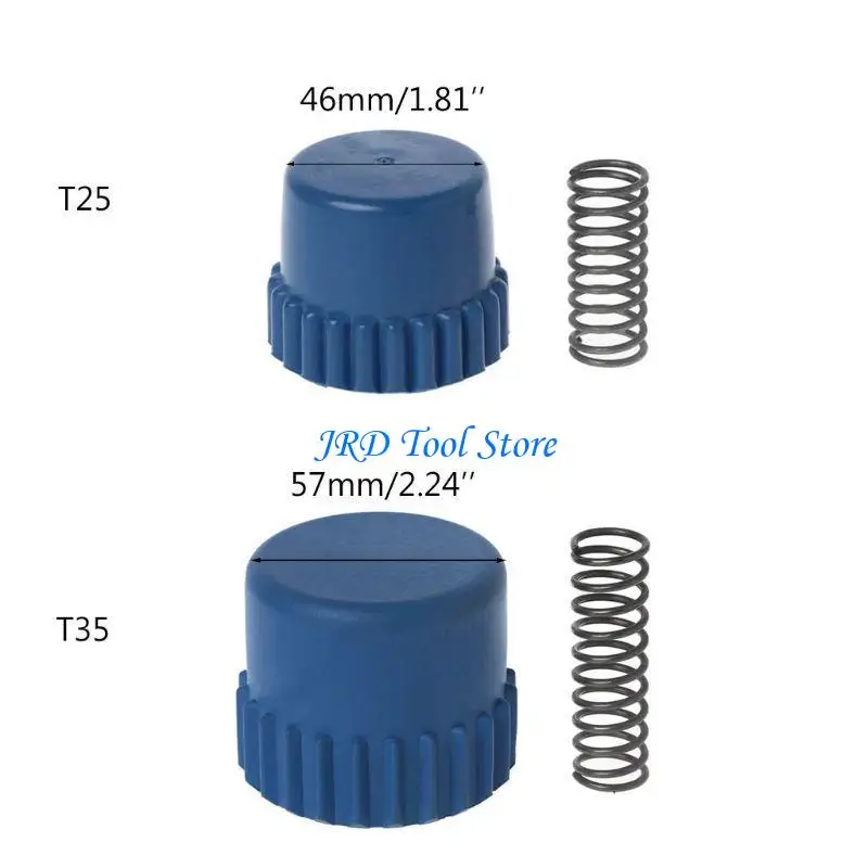 A2UD Nylon Trimmer for Head Bump Knob Metal Spring for T25/T35 استبدال