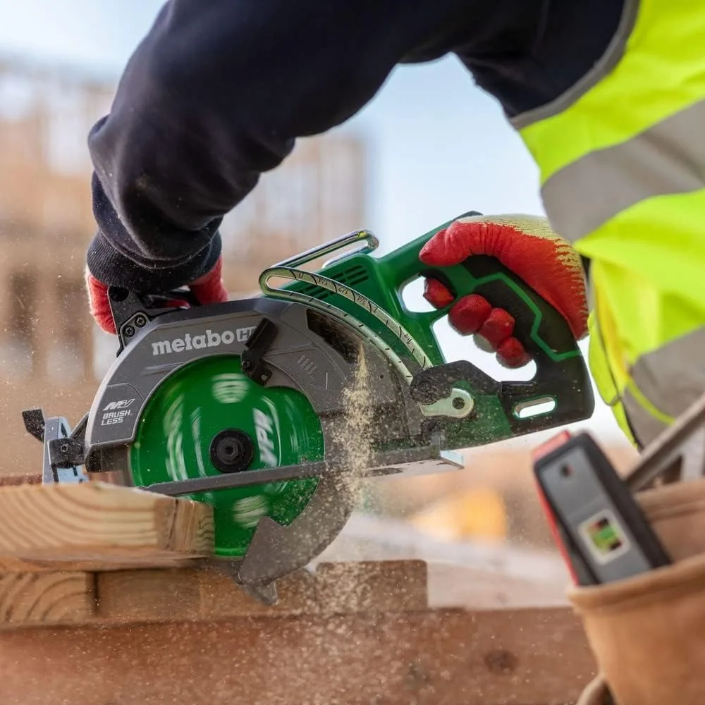 36V MultiVolt™ Cordless Rear Handle Circular Saw Kit | Optional AC Adapter | 7-1/4-Inch Blade | 500 Cross Cuts Per Charge