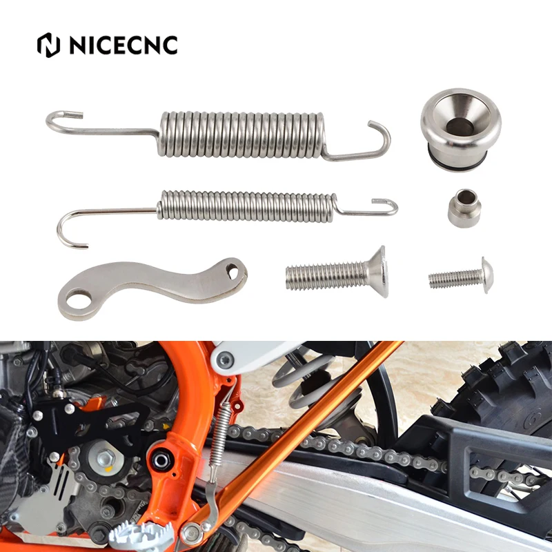 

For KTM EXC 300 250 XCW TPi 2023 Kickstand Side Stand Springs Kit For Husqvarna TE 300 2017-2023 GasGas Enduro EC 300 2021-2023