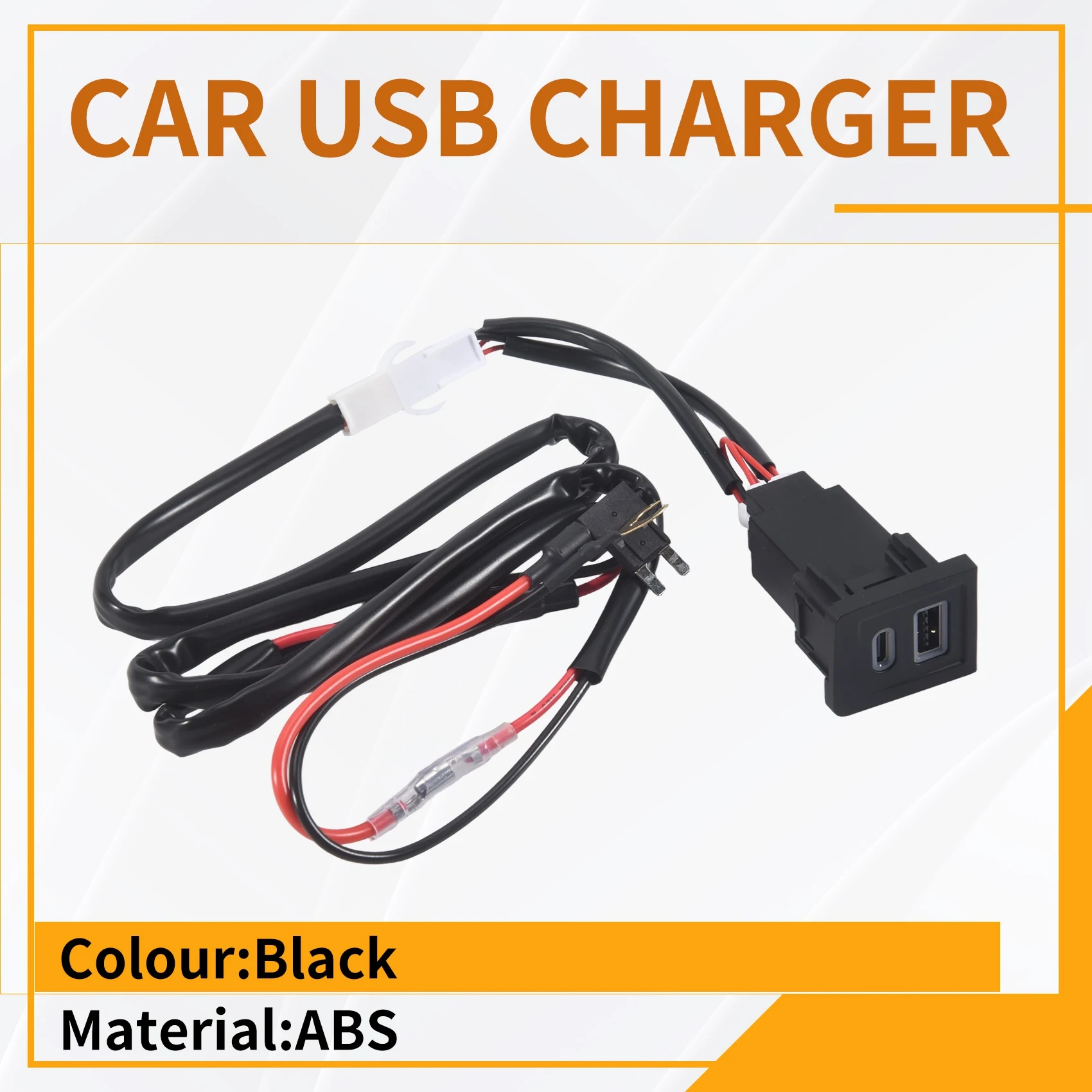 Car USB PD Quick Charge QC3.0 Phone Charging Adapter Outlet For Multivan T5 2003-2015 Top-Rated