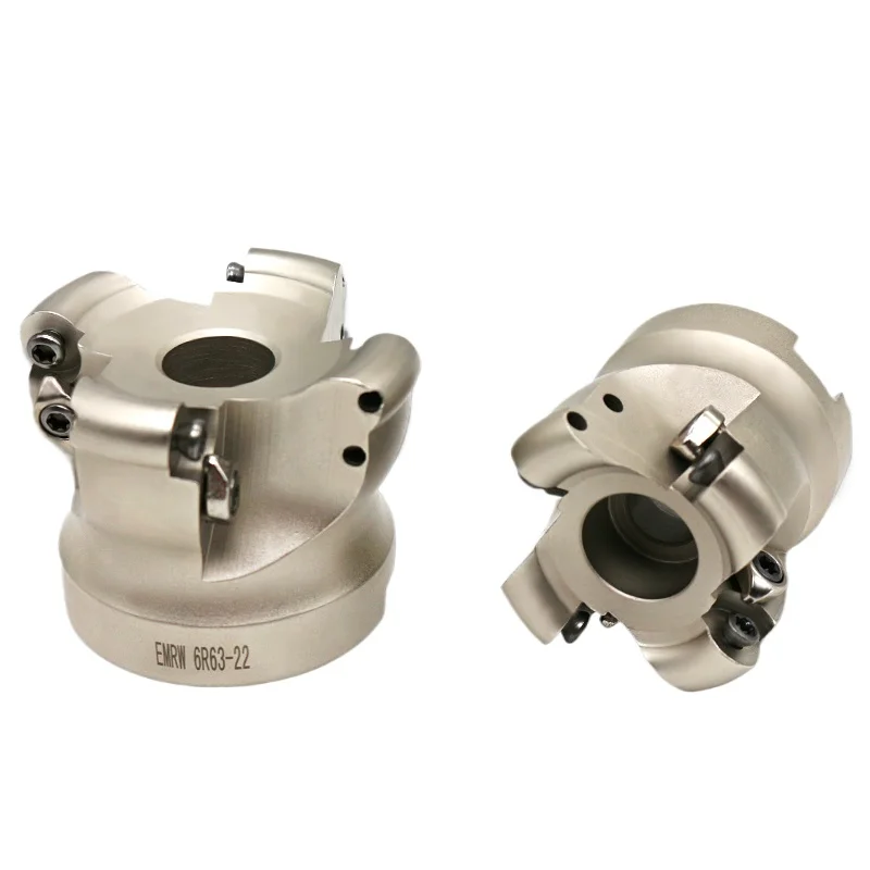 

Milling head EMR 5R 6R 50 63 80 100 for RPMW1003 RPMT10T3 RPMT1204 Arc angle plane R angle CNC Machine tools,milling machines