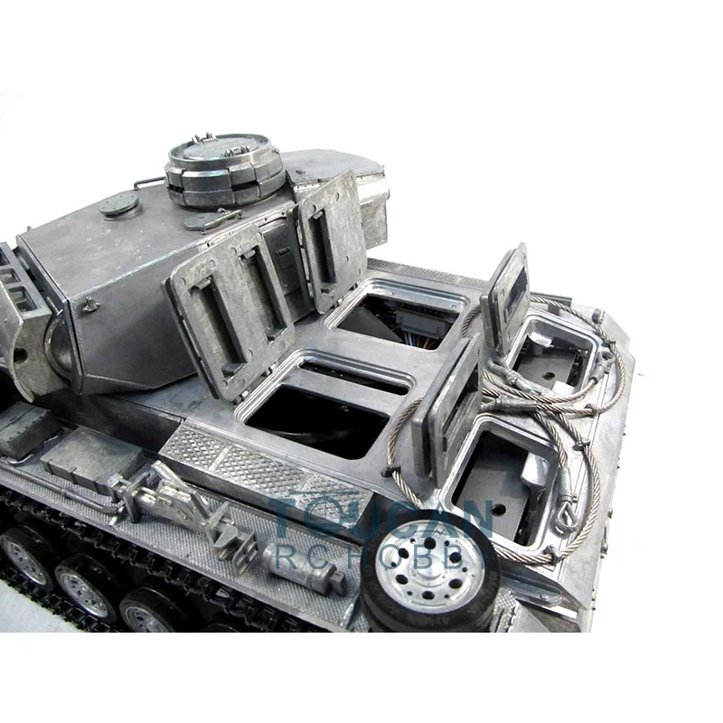 Mato RTR RC Carro Armato In Metallo Scala 1/16 Tedesco Panzer III BB Tiro 1223 2.4Ghz 4CH Modello RC TH00653-SMT8