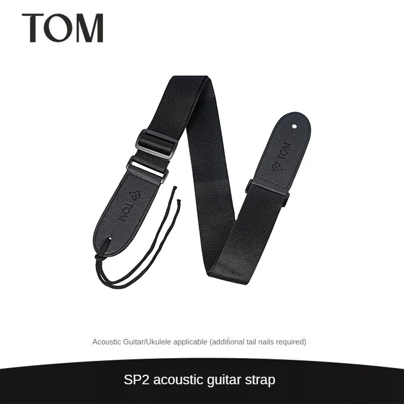 

TOM Adjustable Pure Cotton Guitar Strap for Acoustic Electric Bass Guitar Musical Accessories