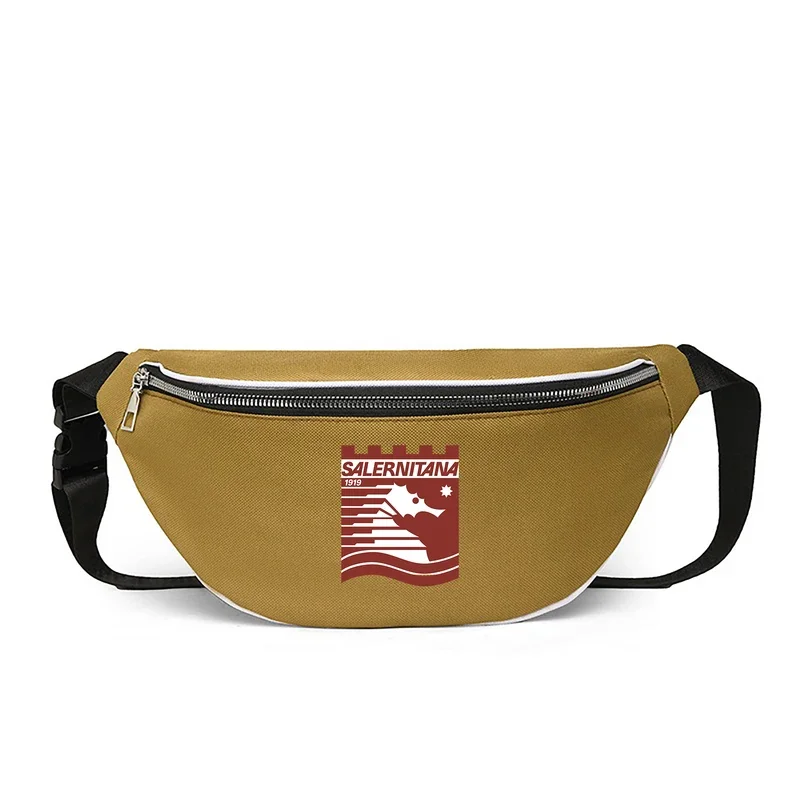 Salernitana Club เอวกระเป๋ากระเป๋าสะพายกระเป๋า Casual กีฬา Back Pack ของขวัญสร้างสรรค์ของที่ระลึกสนับสนุนภาพที่กําหนดเอง YB-220