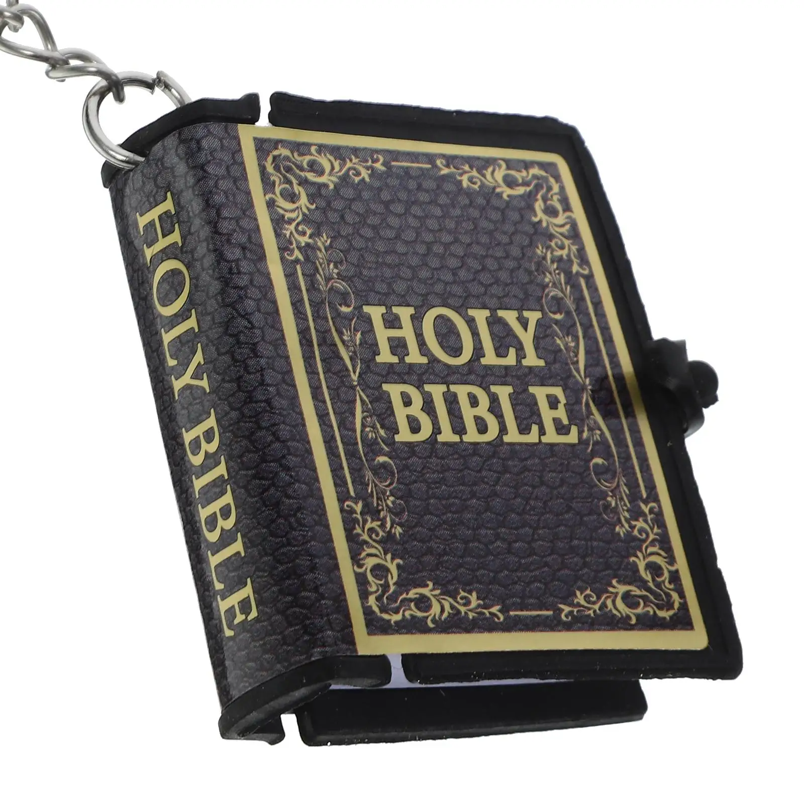 10 Pcs Key Ring Pendant Backpack Hanging Decor Bible Keychain Ornament Fashion Keychains