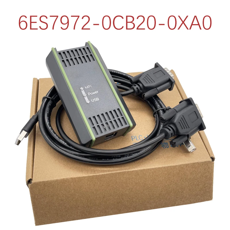 متوافق S7-200/300/400 PLC كابل 6ES7972-0CB20-0XA0 USB-MPI معزولة MPI/pie/DP/proibus USB MPI محول