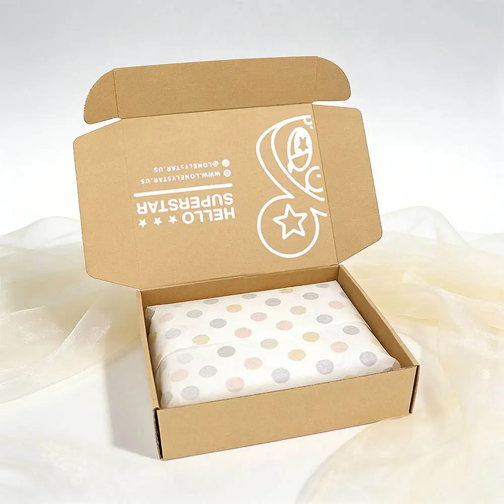 Wholesale Easy Tear Zipper Airplane Box Custom Self Adhesive Pull Strip Foldable Express Gift Shipping Carton Packaging