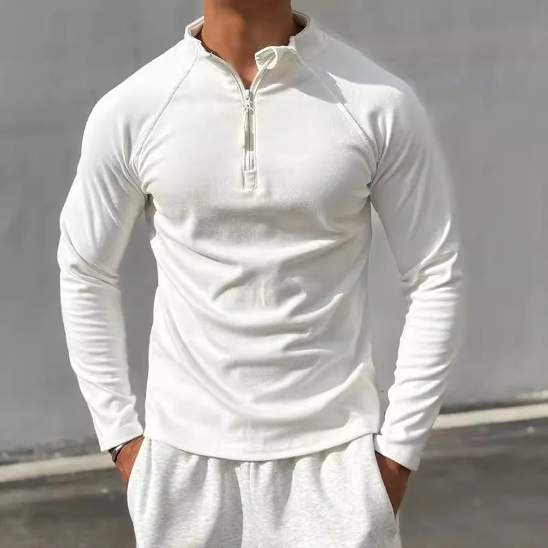 

Новинка 2025, спортивная одежда больших размеров Fitn Long Sve Base irt f на молнии, женская футболка для внутренней одежды, осенне-зимний спортивный топ