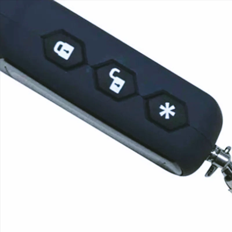 A91 LCD llave  Control remoto sistema  alarma antirrobo  coche  2 vías para Starline A91 motor ruso Starter-A67F