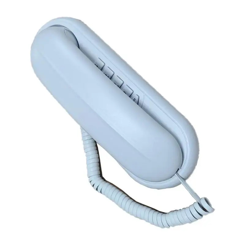 31BA Mini Phone Office Telephone Desktop Wall Mountable Telephone Home Landlines Phon