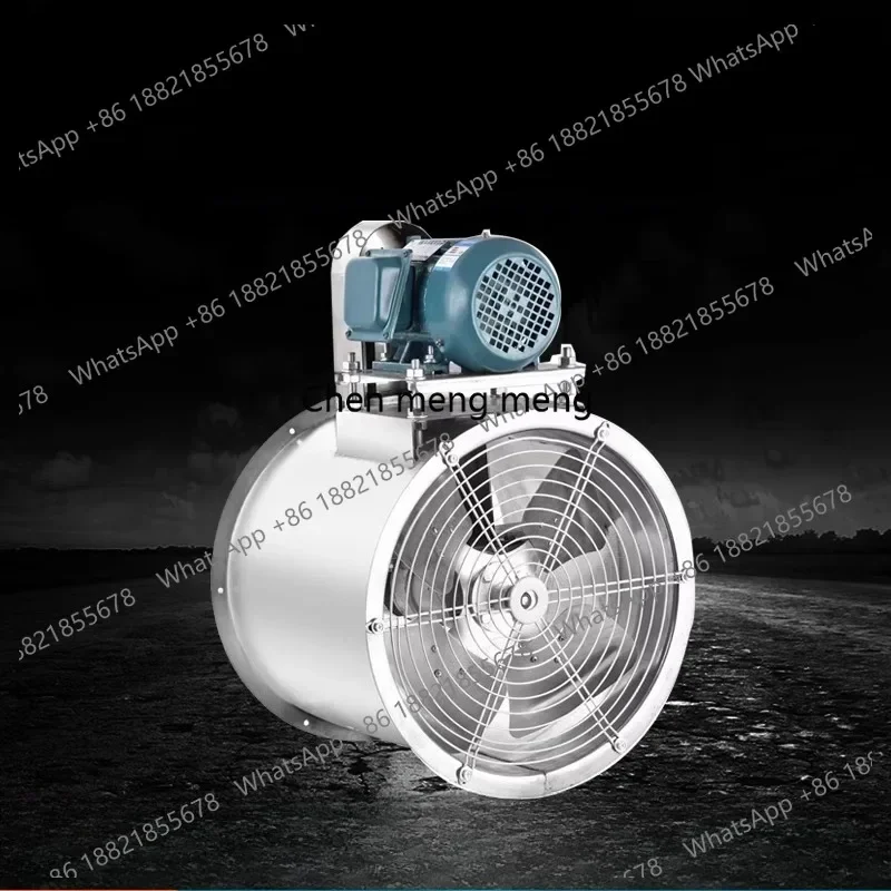 Z189 kt40 axial flow fan motor external industrial dust removal explosion-proof paint spray room high temperature resistant