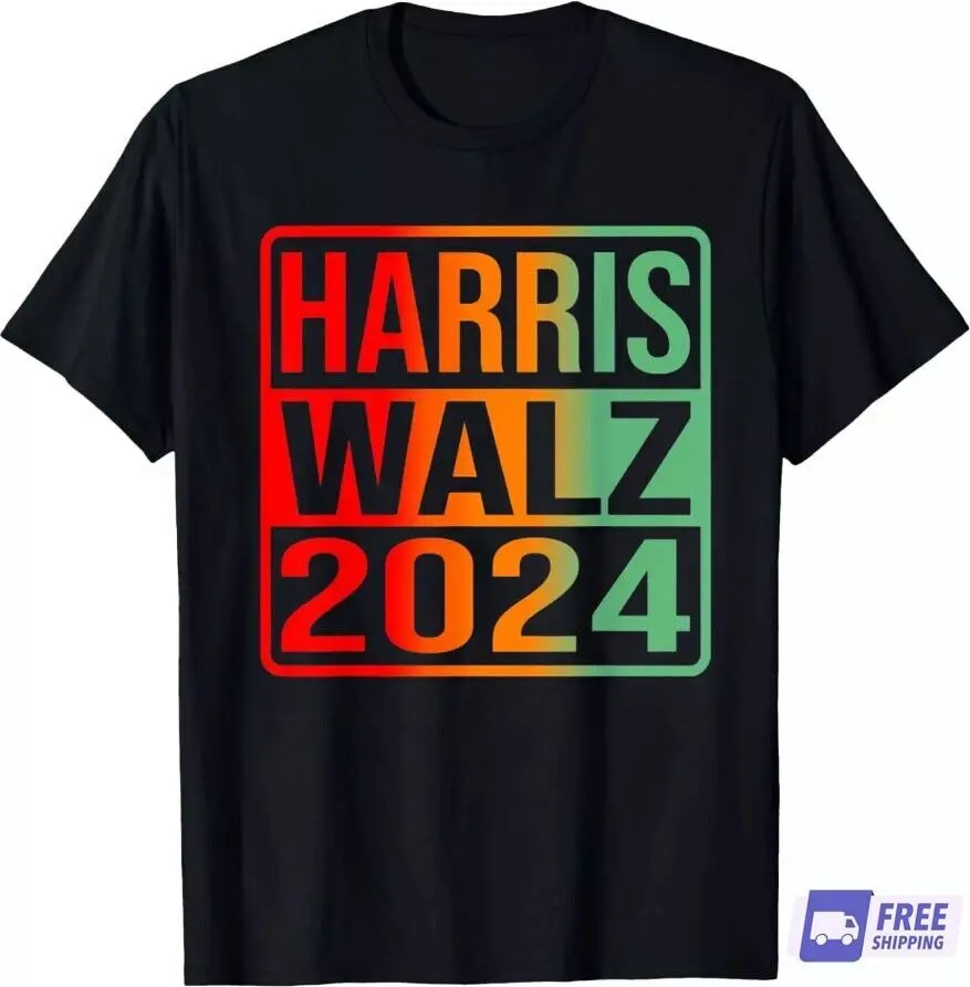 New Kamala Harris Tim Walz - Harris Walz President 2024 Election T-Shirt S-3XL