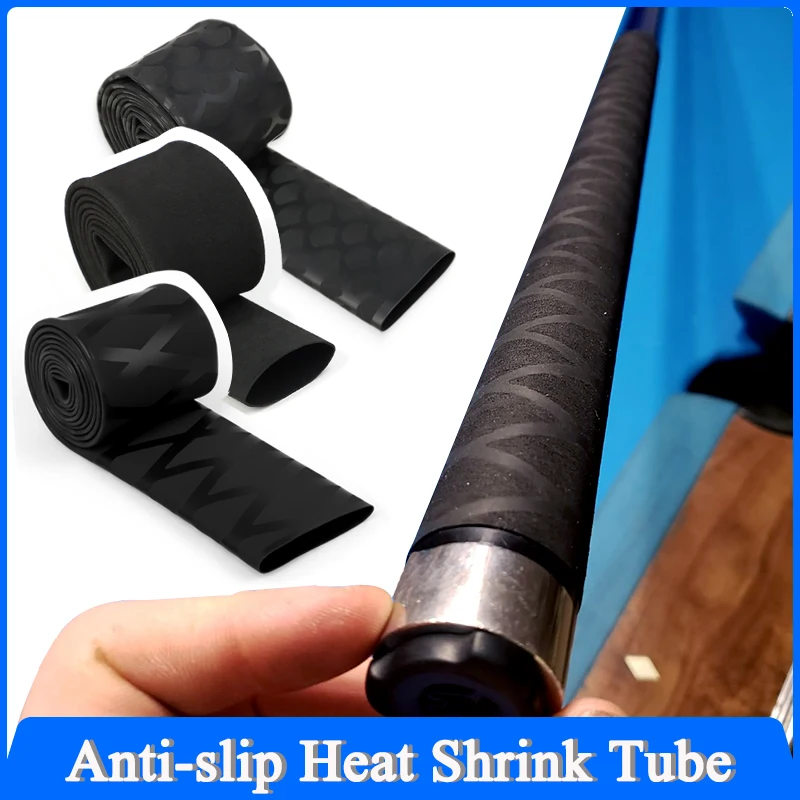 

1m/1.6m Anti-slip Heat Shrink Tube 15mm - 60mm Fishing Rod Wrap Anti Skid Bicycle Handle Insulation Protect Racket Grip Sleeving
