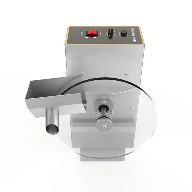 Máquina elétrica digital de têmpera de chcolates pequenos Mini máquina de moldagem para fazer chocolate