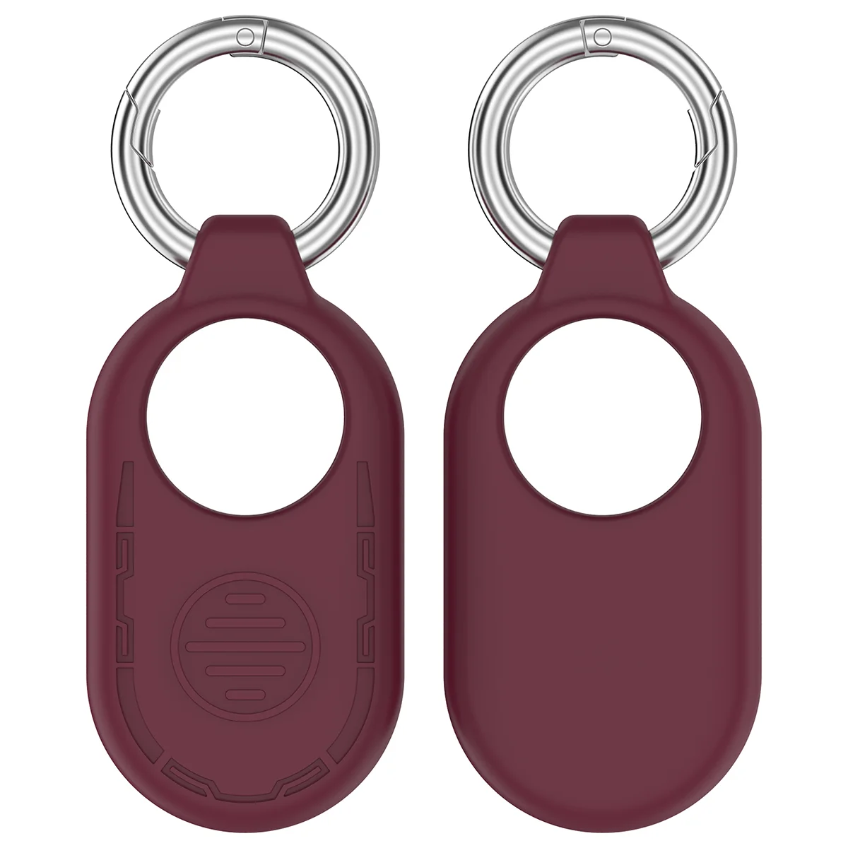 For Samsung Galaxy SmartTag 2 Soft Silicone Case Locator Tracker Cover with Keychain Anti lost Protective Sleeve For Smart Tag2