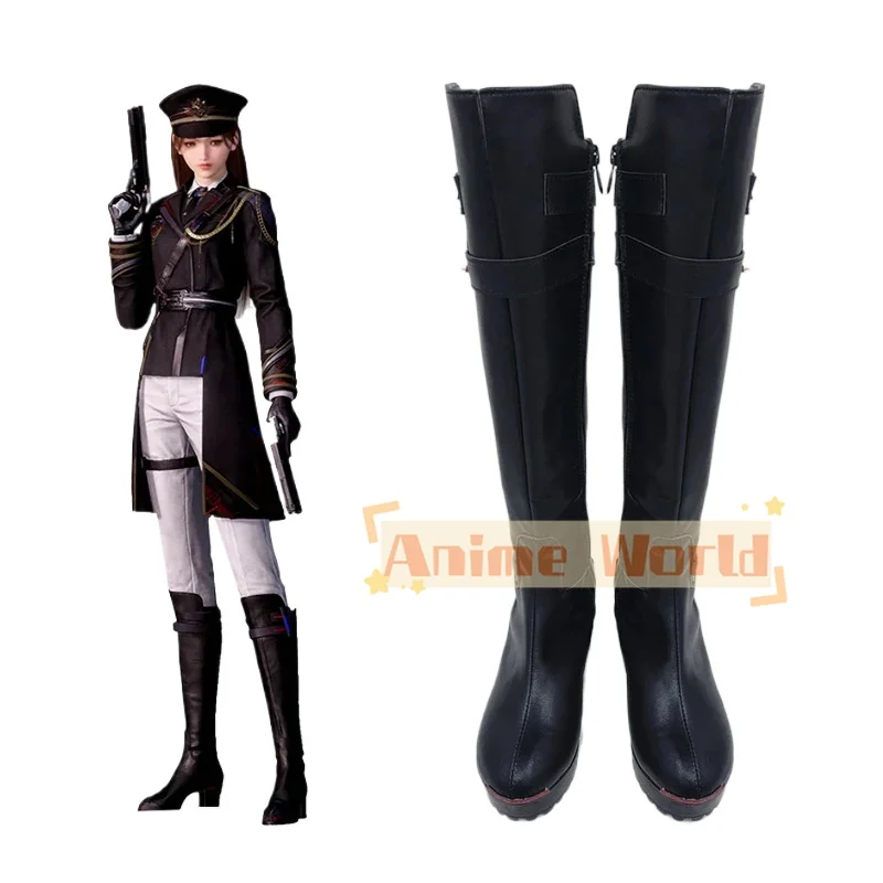 

Love And Deepspace Female Protagonist Cloudsreach Cipher Shoes Cosplay Boots Halloween Party Boots Cosplay Prop Custom Made