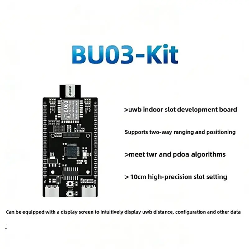 ABGI-UWB Entwicklungsboard BU03+BU04 Entwicklungsboard 10Cm TWR Entfernungs- und Positionierungsmodul – Detail 6