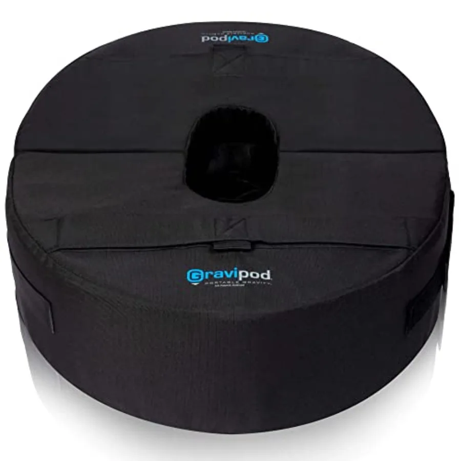 

Gravipod Umbrella Base Weight Outdoor Sand-Fillable Stabilizer for Cantilever, Offset, and Patio Umbrellas Heavy-Duty Weather-R