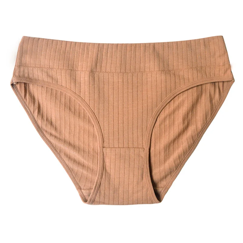 3 Teile/satz Baumwolle Höschen Frauen Niedrigen Taille Slips Einfarbig Unterwäsche Komfort Atmungsaktive Höschen Sexy Dessous M-XL Dessous – Detail 9