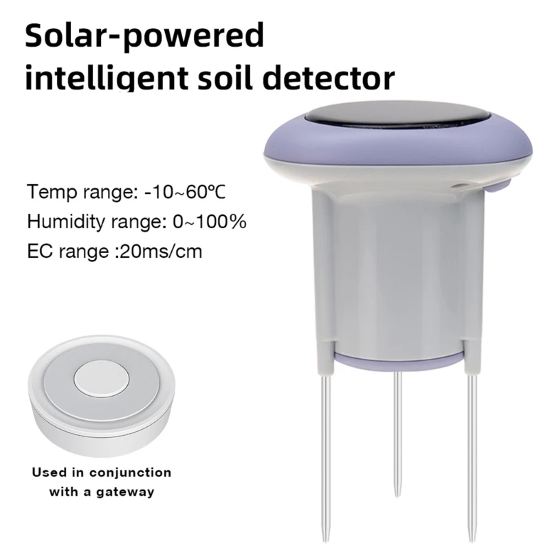 เครื่องทดสอบดินแสงอาทิตย์สำหรับข้อมูลอุณหภูมิความชื้นแบบเรียลไทม์ผ่านแอปพลิเคชันมือถือ
