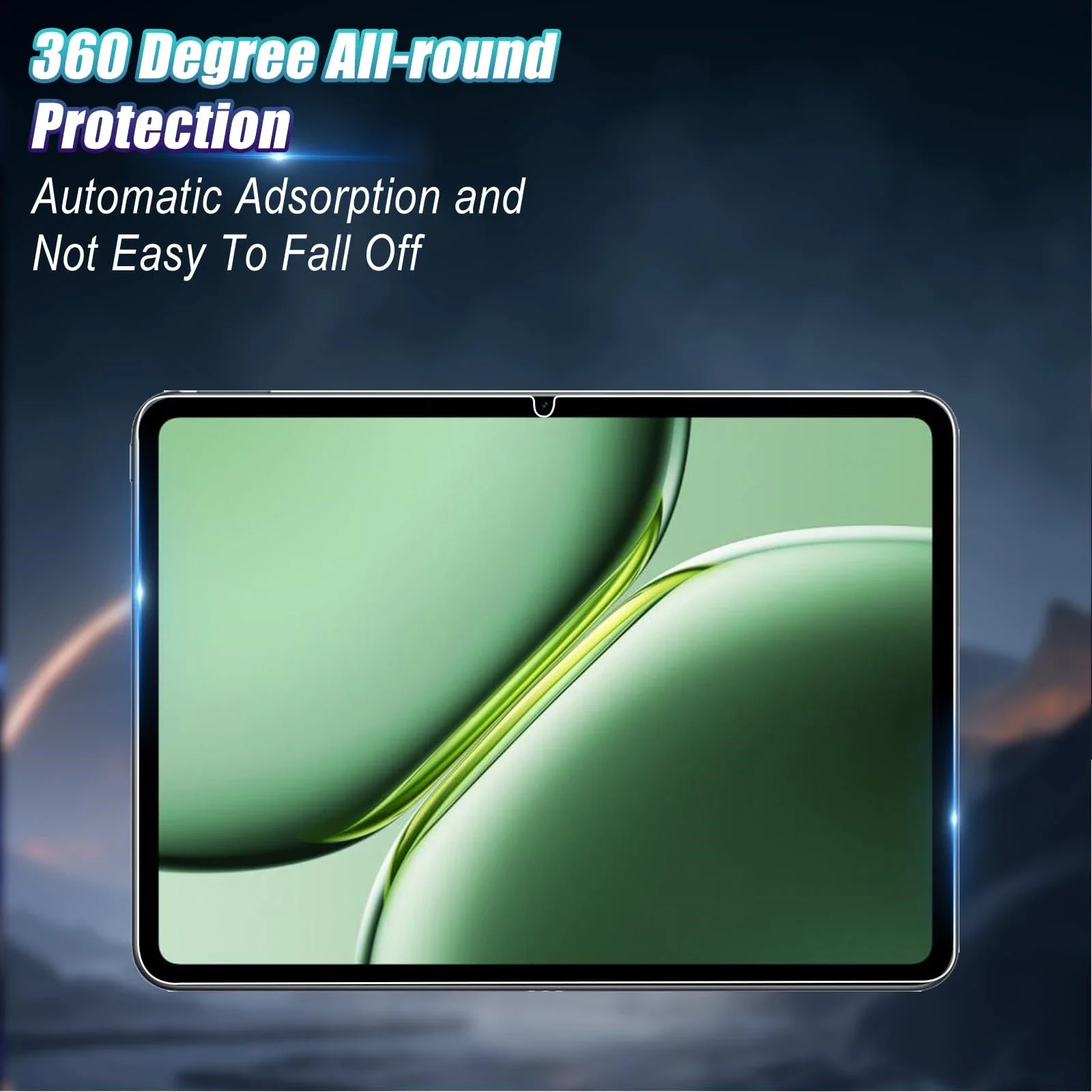 2Pcs For OnePlus Pad Pro (12.1 inch) 2024 Tablet Tempered Glass Film HD 9H Hardness Anti-Scratch Screen Protector for OnePlus Pa