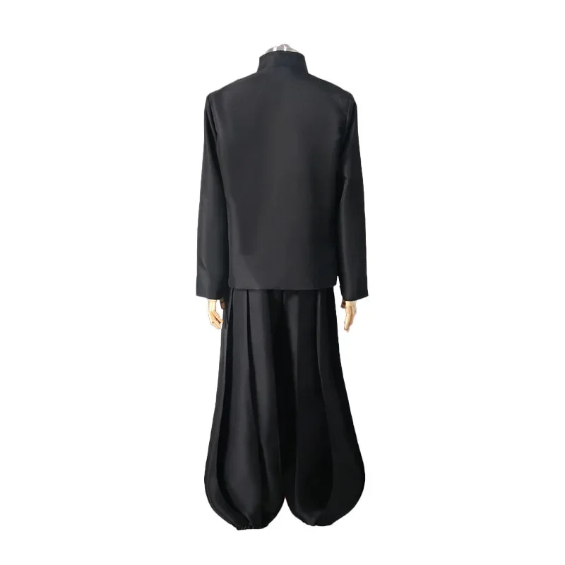 Coslan Geto Suguru Cosplay Jujutsu Kaisen Cosplay Costume Anime School Uniform Top Pants Outfit Halloween Party Costume for Man