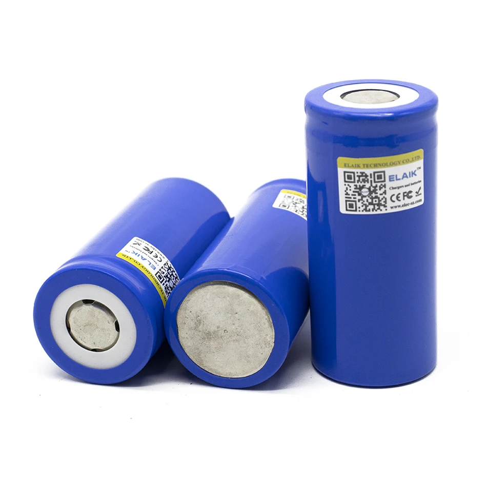 @ELAIK 1-12PCS 3.2V 32700 6500mAh LiFePO4 battery 35A continuous discharge maximum 55A high-power battery Free mail 32700- flath