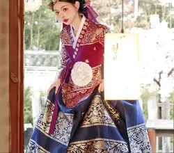 South Korean Princess Yanji Palace Hanfu Korean Ethnic High End Customized Dress Travel Shoot