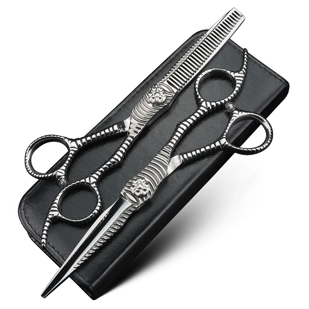 

CNC Craft Advanced Hair Scissors 6-inch Barber Cutting Scissors and Thinning Scissors