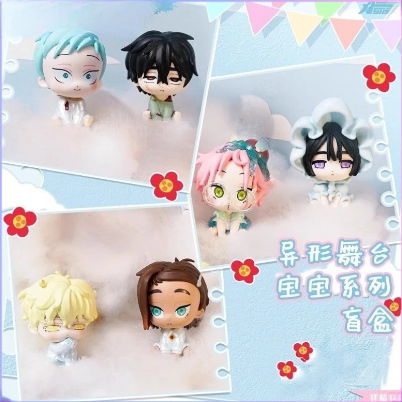 ALIEN STAGE Free Stage Series Blind Box Cute Q Version Rabbit Figure Ornaments Trendy Collectible Model Toy Gift for Fans