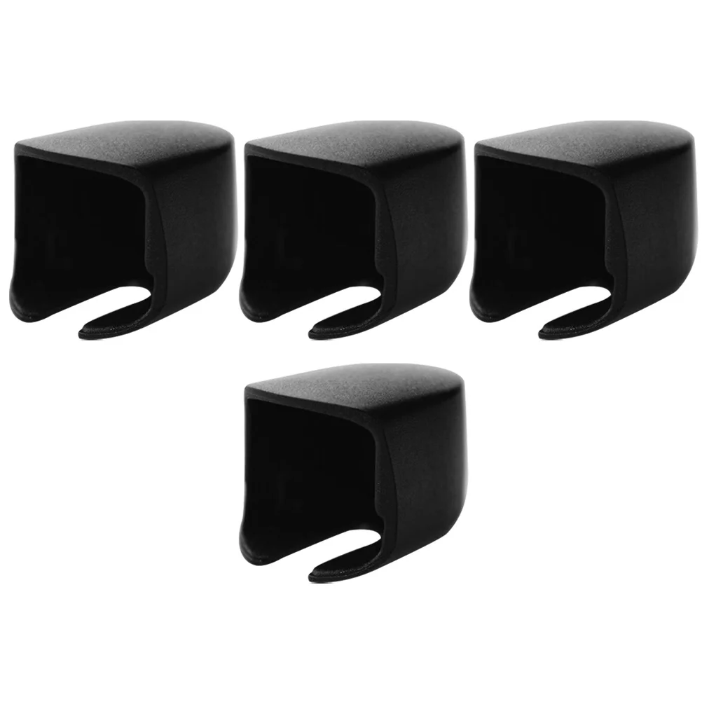 4 قطع من أغطية حماية لفرشاة الأسنان أثناء السفر، أغطية رأس للحماية مناسبة للرؤوس