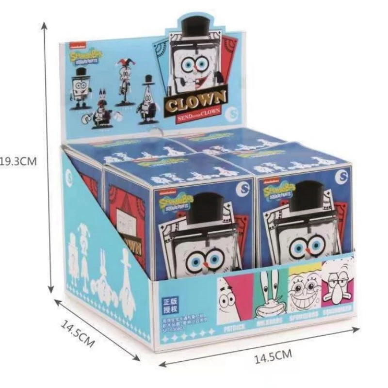 

Губка Боб Квадратные Штаны Сюрприз Слепая Коробка Аниме Персонаж Игрушка Модель Рисунок Готический Джокер Темный Патрик Звезда Детский Подарок