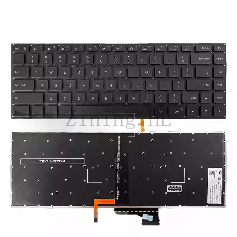 Replacement Notebook Keyboard Fit for Xiaomi Pro15.6 TM1701 TM1707 181501 171501-01 AD AL AK