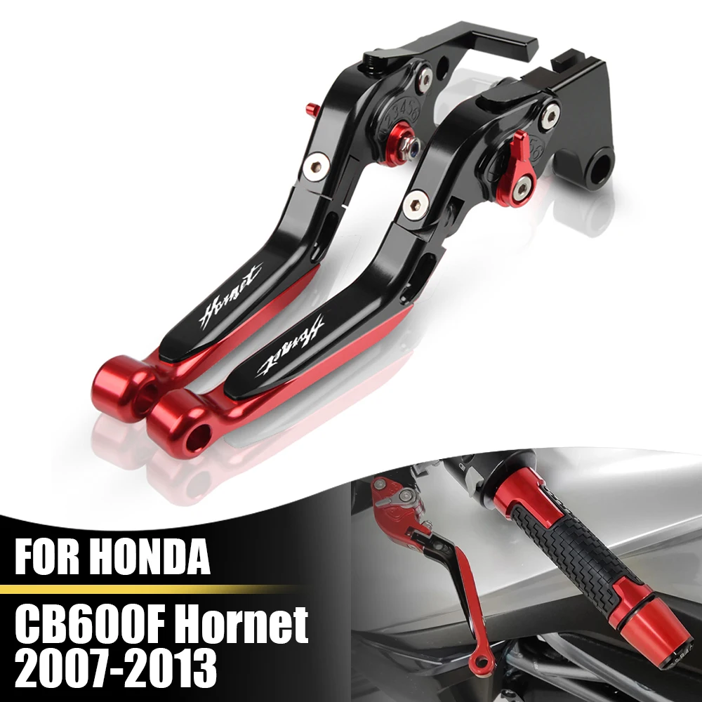 For Honda CB600F Hornet  2007-2013 CNC Clutch Lever Brake Lever Set Adjustable Folding Handle Levers Motorcycle Parts