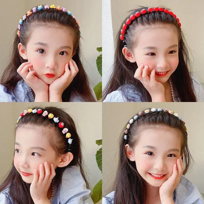 女の子のためのヘアアクセサリー,ヘッドバンド,除毛,バンダナ,流行のバンダナ,韓国のtiara,袖,fille,子供のためのかわいい