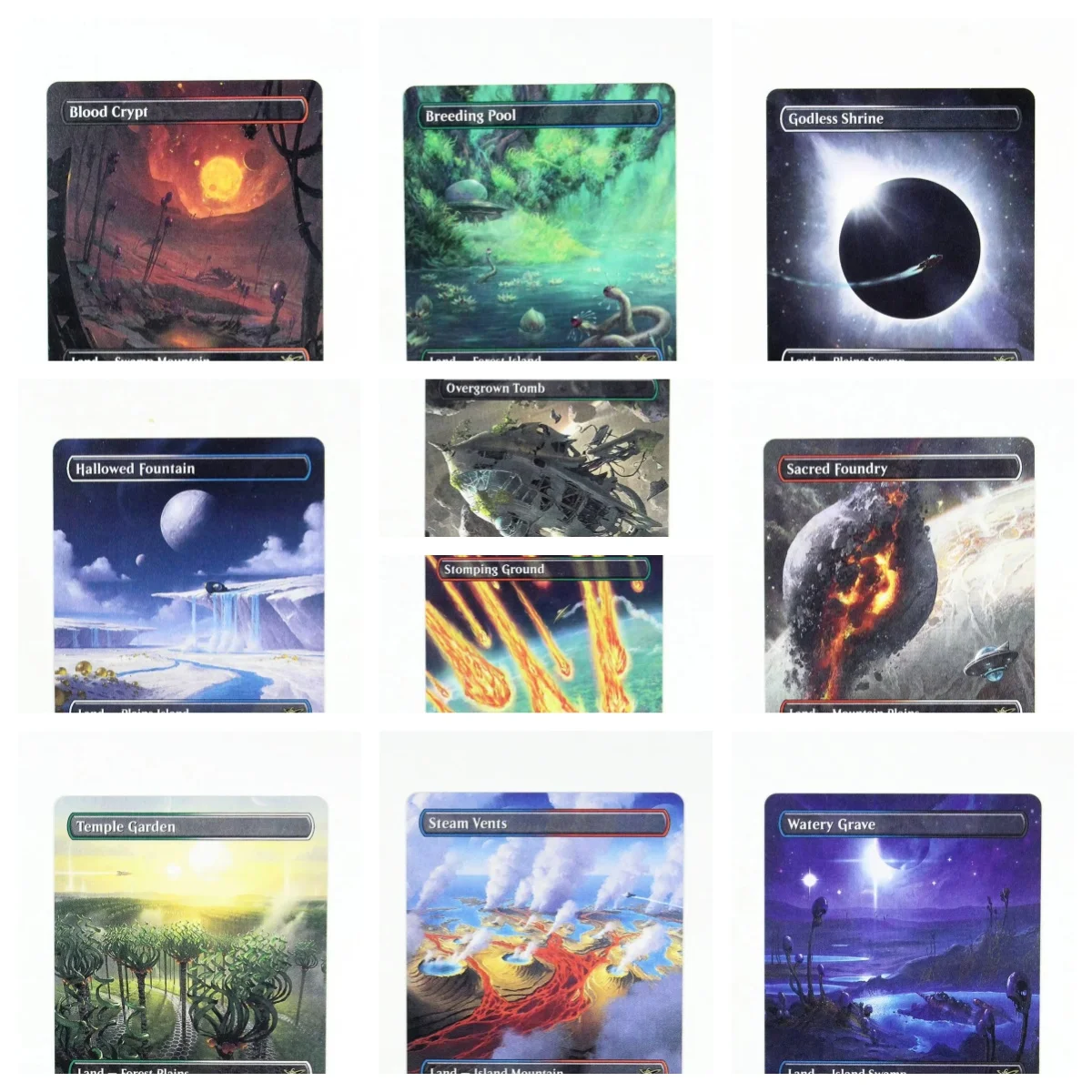 

Unfinity (UNF) Magical Proxys Game Black Top Quality Proxy Playing Cards blood crypt,steam Gathering Board Game Trading Cards Pr