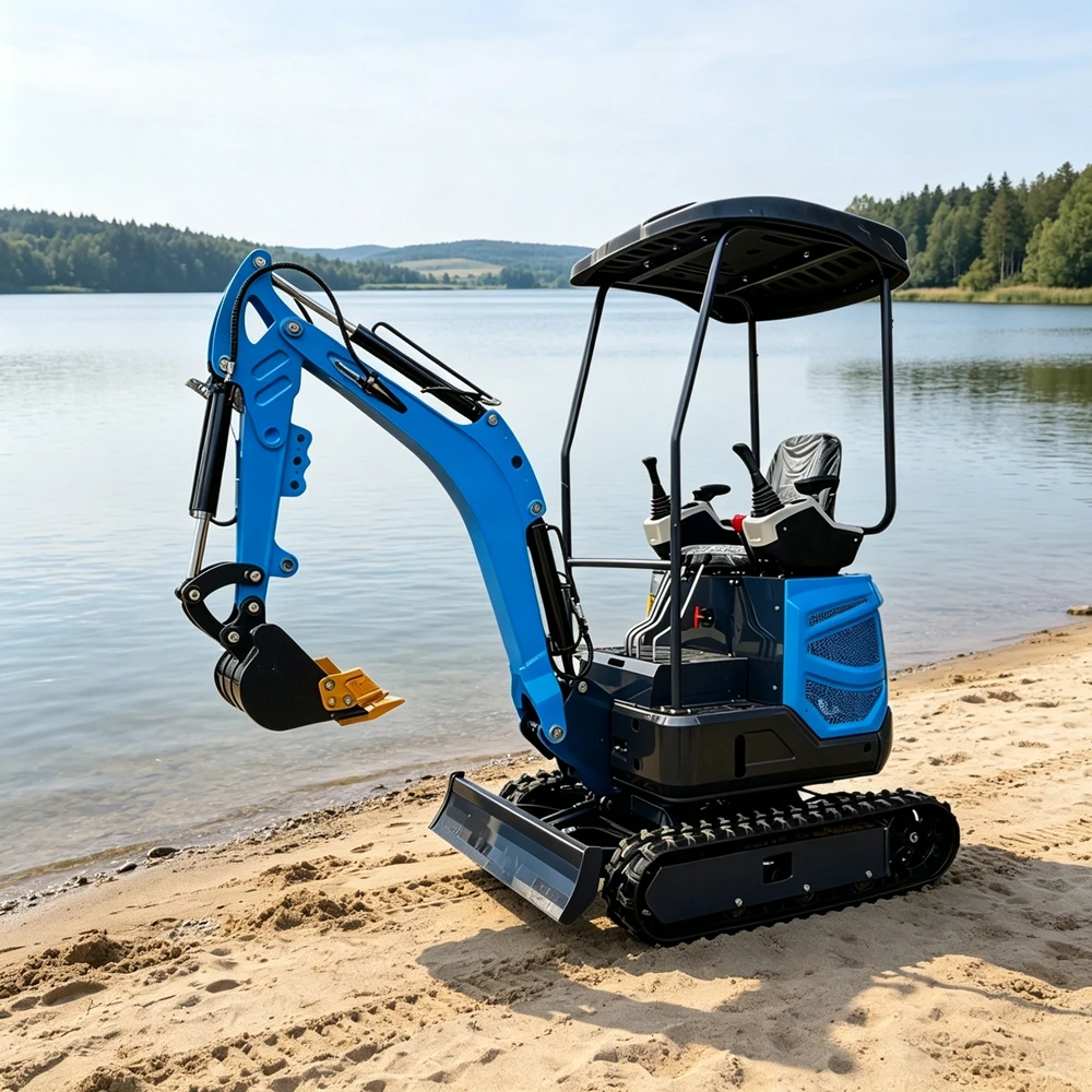 

1.2Ton Mini Excavator Construction 0.8Ton 1.5Ton 2.5Ton Europe Diesel engine Crawler Multifunctional Farm Trenching Fast