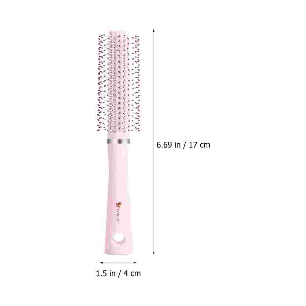 Curling Brush for Short Hair Travel Round Bangs Brushes Styling Roller Blow Drying Abs Comb Women and