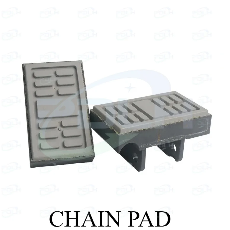 10PCS 80X48mm Woodworking Machinery Accessories Conveyance Chain Pad for Edge Banding Machine Spare Parts