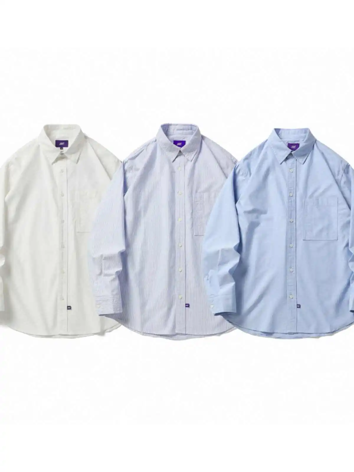 

Japanese KAPITAL Vintage Solid Color Long Sleeved Oxford Spun Shirt Men's and Women's Loose Casual Versatile Shirt