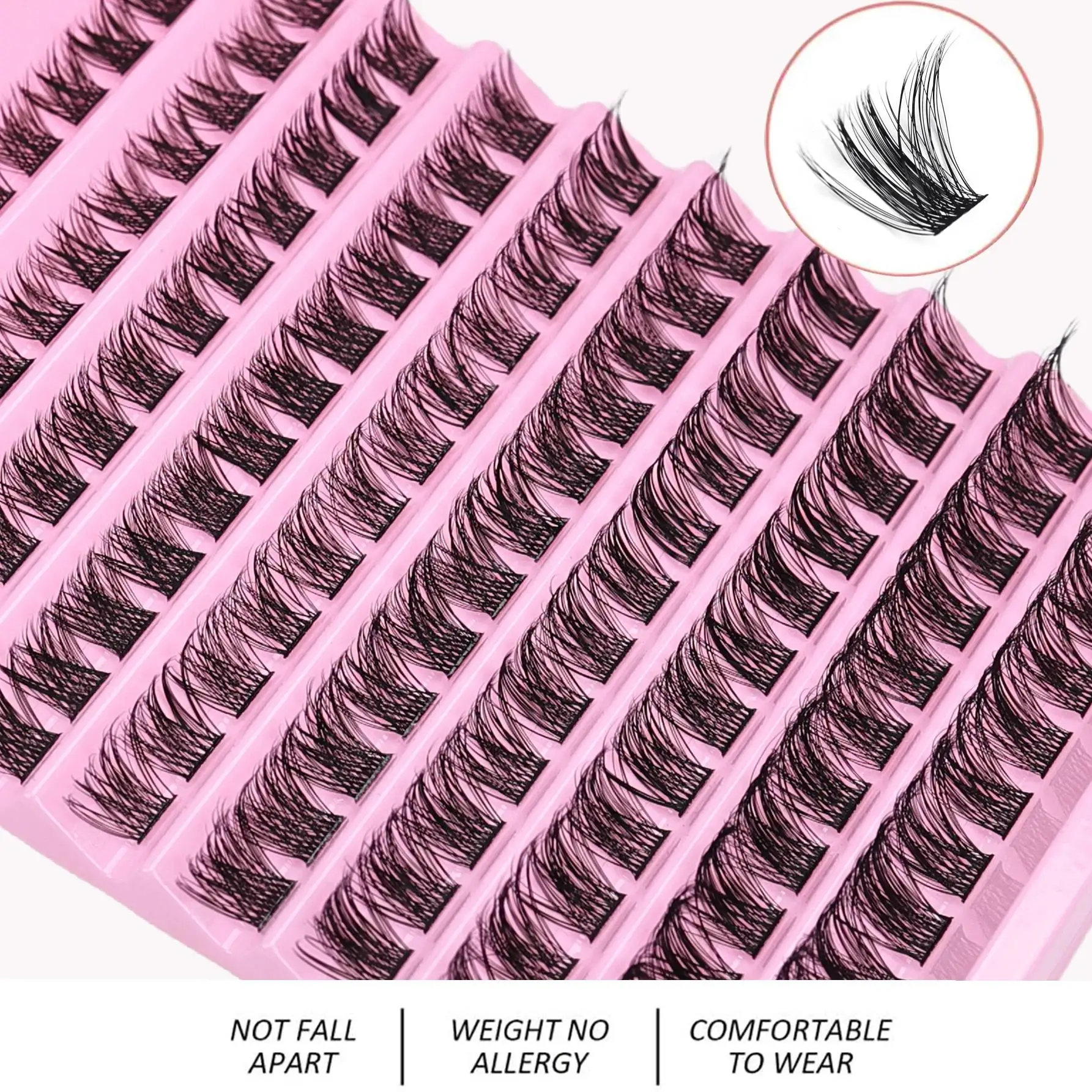 ขนตาปลอมแบบกลุ่ม D Curl ขนตาเส - Eyelash Extension Home Service บทวิจารณ์และราคา