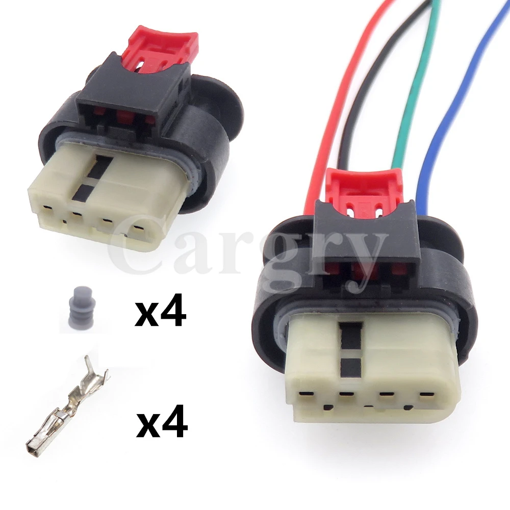 

1 Set 4P 35126376 AC Assembly Auto Parts Car Electric Wire Socket Automobile Modification Waterproof Plug