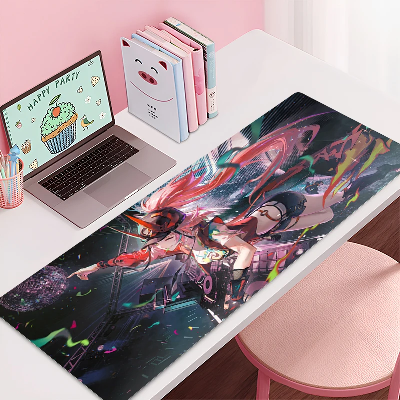 Mouse Pad Large Honkai: Star Rail Rappa Gamer Keyboard Mat Pads Gaming Desk Protector Laptops Mousepad Deskmat PC Anime Mousepad