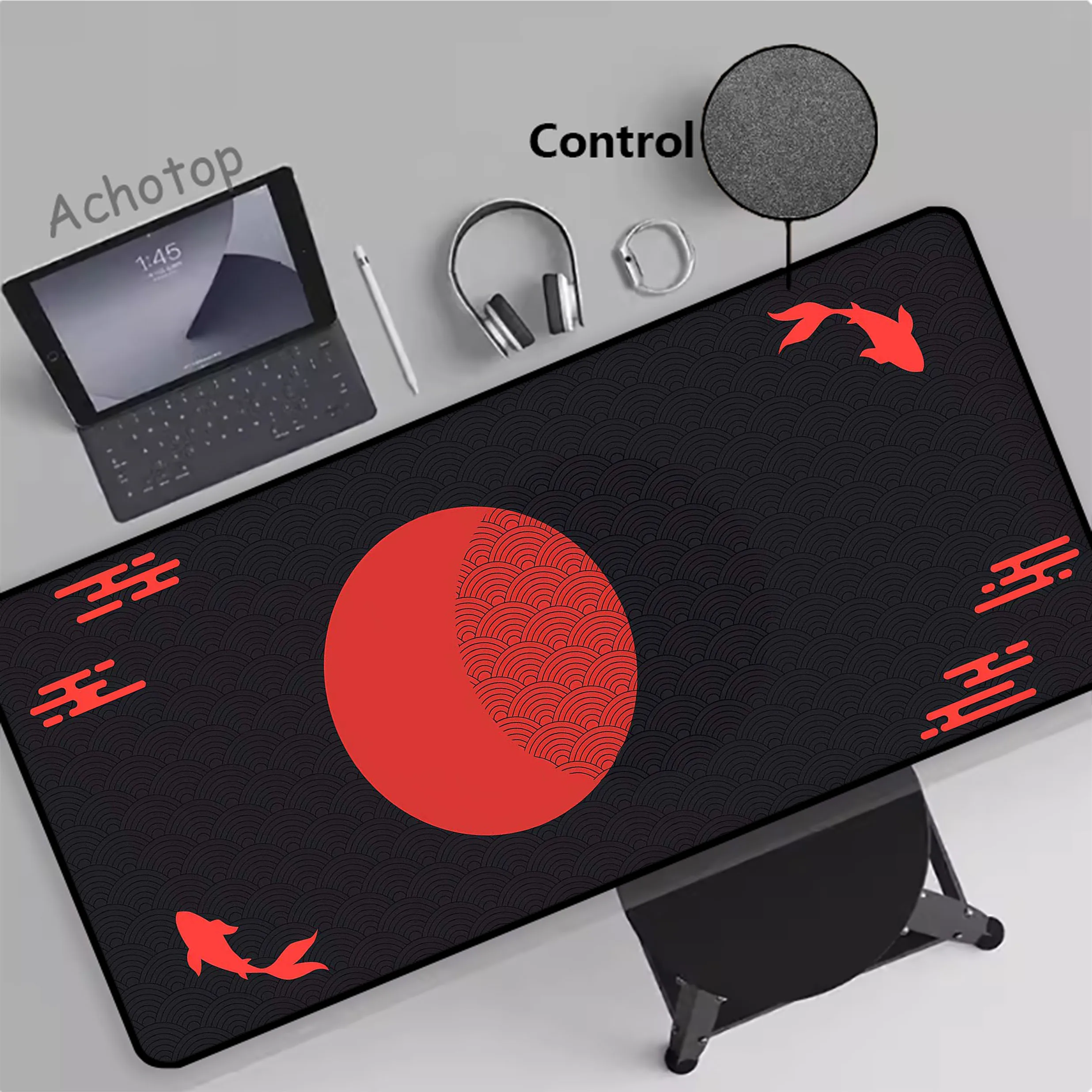 Japanese Style Anime Control Extended Mouse Pad Office Mousepad Gaming Speed Keyboard Pads Table Carpet Computer Gamer Desk Mat